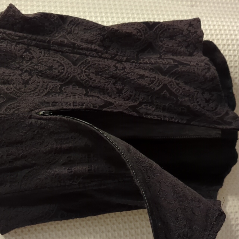Vintage black and green corset top - Picture 7 of 8